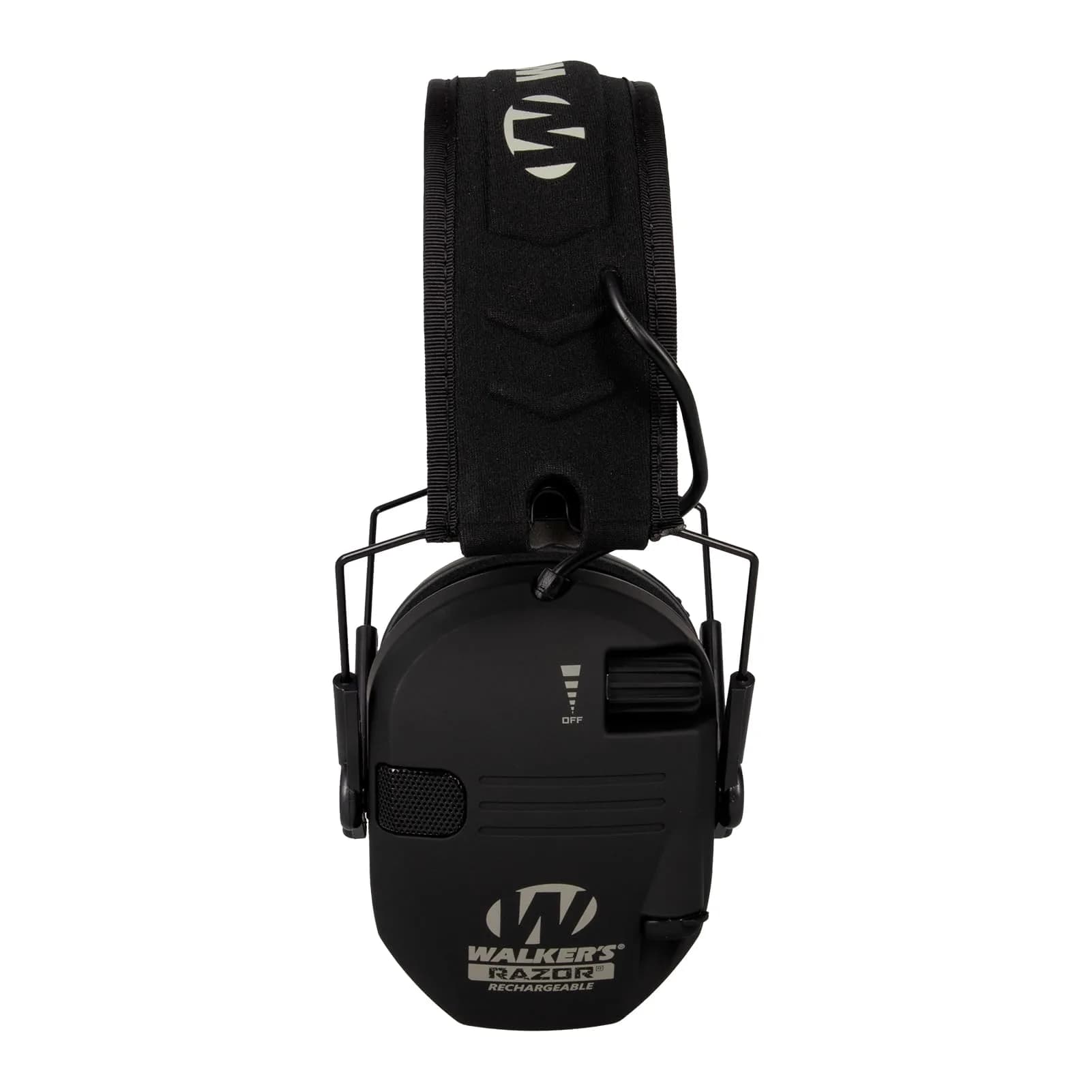 Walker's Razor Rechargeable Electronic Earmuffs | 21dB NRR, 80-Hour Battery, USB-C Charging, Black - view 4