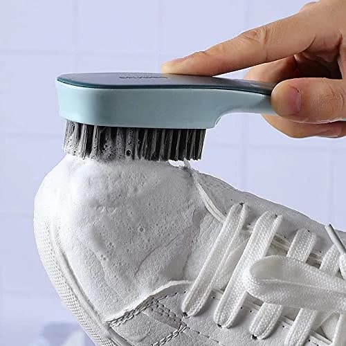 Laundry Brush Shoe Brush Shoe Cleaning Brush Scrub Brush for Stains | Household Cleaning & Shoe Care thumbnail 4
