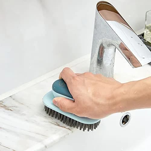 Laundry Brush Shoe Brush Shoe Cleaning Brush Scrub Brush for Stains | Household Cleaning & Shoe Care thumbnail 6