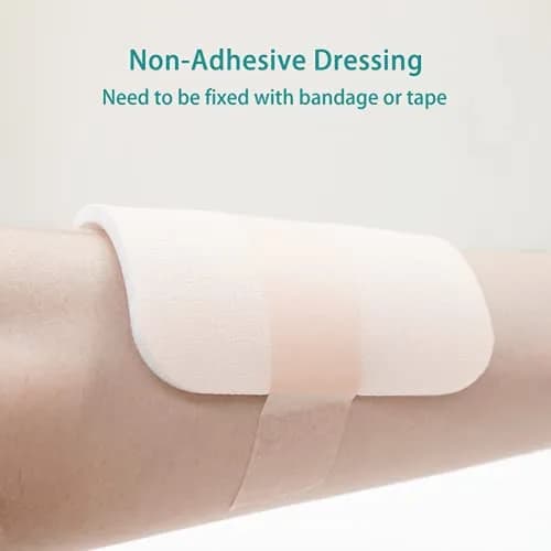 Dimora Foam Dressing 4x4 Inch | Highly Absorbent Waterproof Wound Care Pad thumbnail 5