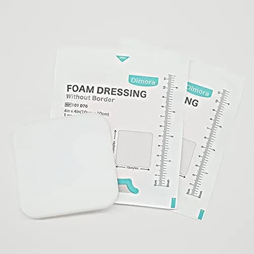 Dimora Foam Dressing 4x4 Inch | Highly Absorbent Waterproof Wound Care Pad thumbnail 7