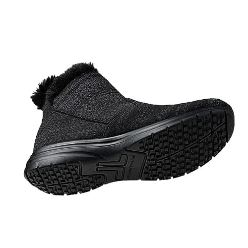 Telic Women's Apres-Ski Recovery Boots, Black Diamond, Size 6 | Supportive Novalon Material & Recovery Technology thumbnail 3