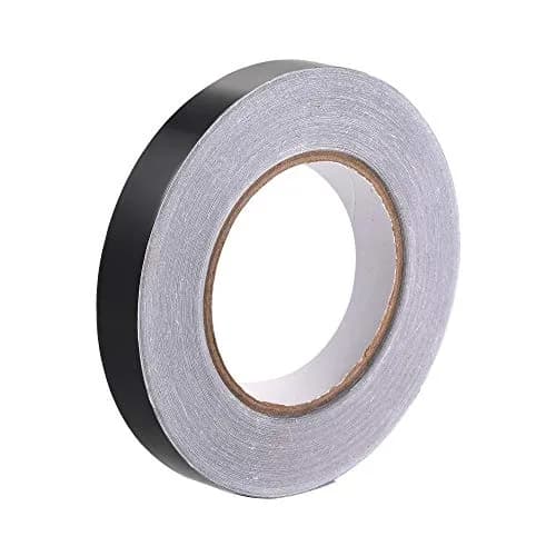 uxcell Aluminum Foil Tape Black Matte 10mm x 50m (164ft) | Non-Reflective HVAC Sealing Tape thumbnail 1