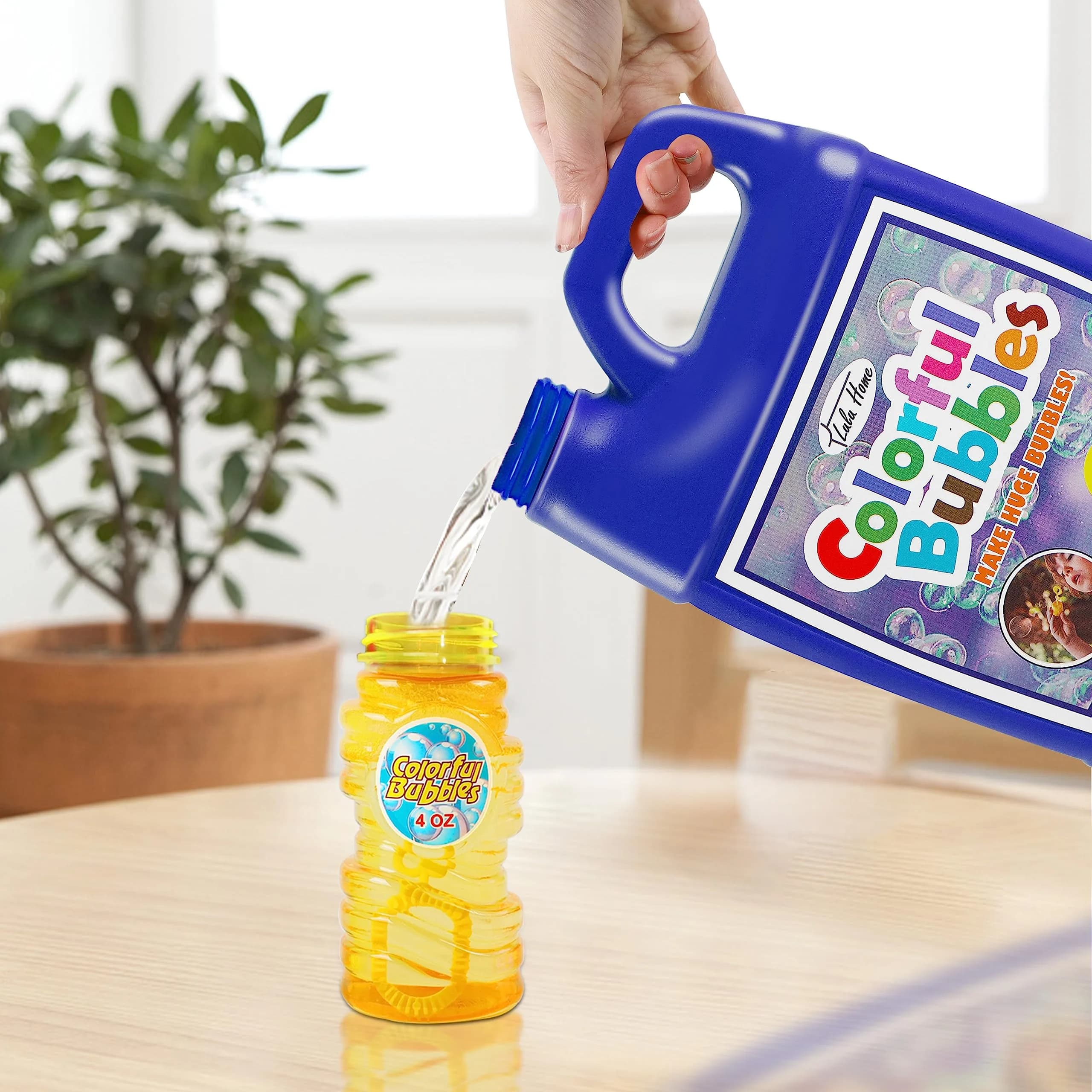 Lulu Home Concentrated Bubble Solution (1 L / 33.8 OZ) | Non-Toxic Bubble Maker Refill for Kids - view 7