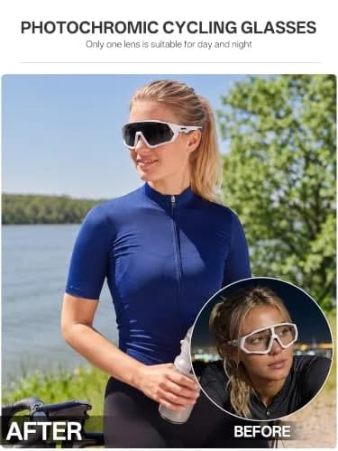KAPVOE Photochromic Cycling Glasses K9408 | UV400 Protection thumbnail 3