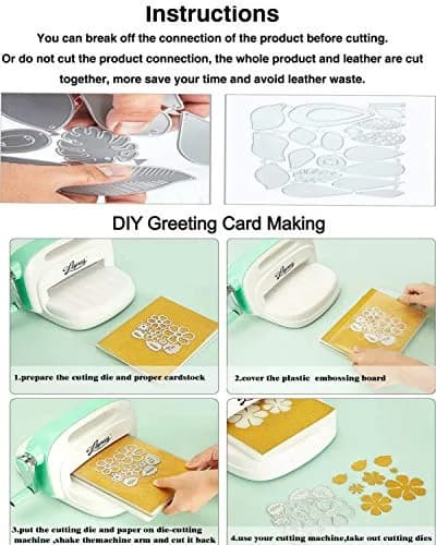 SunnyKids Circle Flowers Lace Metal Cutting Die Cuts 11.2cm (4.41in) | DIY Card Making Stencils for Papercrafts thumbnail 5