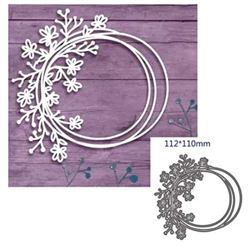 SunnyKids Circle Flowers Lace Metal Cutting Die Cuts 11.2cm (4.41in) | DIY Card Making Stencils for Papercrafts thumbnail 3