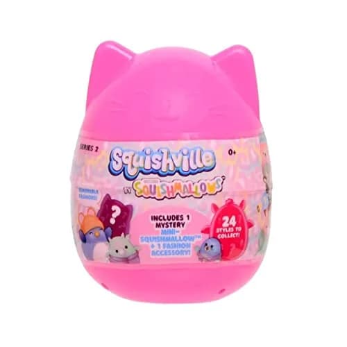 Squishmallows Squishville Mystery Mini Series 1 Plush Assortment - 2 Piece | Soft, Collectible, Assorted Styles thumbnail 5