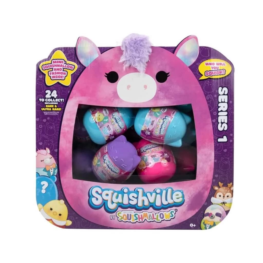 Squishmallows Squishville Mystery Mini Series 1 Plush Assortment - 2 Piece | Soft, Collectible, Assorted Styles - main product image