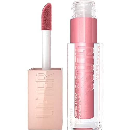 Maybelline Lifter Gloss Hydrating Lip Gloss With Hyaluronic Acid, Brass, 0.18 Fl Oz (Pack of 2) | High Shine & Fuller Look thumbnail 1