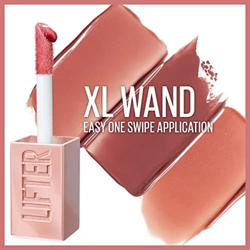 Maybelline Lifter Gloss Hydrating Lip Gloss With Hyaluronic Acid, Brass, 0.18 Fl Oz (Pack of 2) | High Shine & Fuller Look thumbnail 5