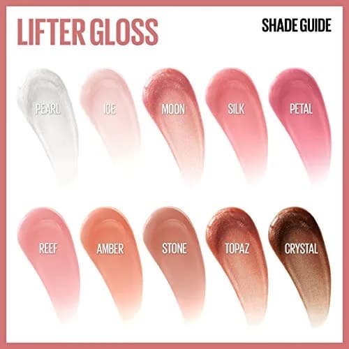 Maybelline Lifter Gloss Hydrating Lip Gloss With Hyaluronic Acid, Brass, 0.18 Fl Oz (Pack of 2) | High Shine & Fuller Look thumbnail 3