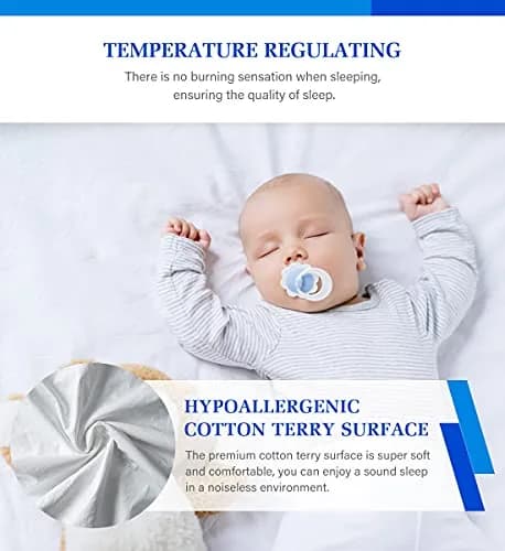 Artivestion Twin XL Mattress Protector Waterproof Mattress Cover Fitted | Breathable, Hypoallergenic, Fits 14-18 Inch Mattresses thumbnail 3
