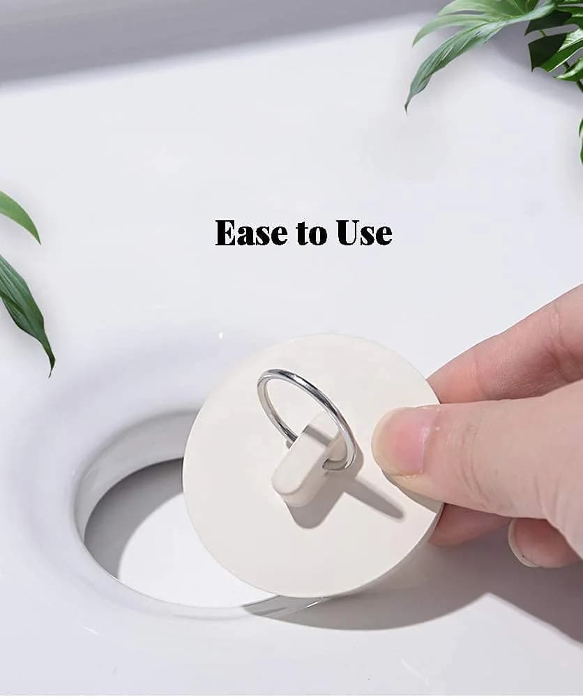 CICITOYWO 4-Piece Rubber Drain Stopper Set | Seals Tightly for Bathtubs & Sinks - view 5