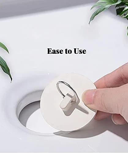 CICITOYWO 4-Piece Rubber Drain Stopper Set | Seals Tightly for Bathtubs & Sinks thumbnail 5