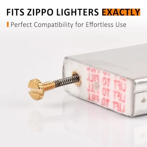 JINMUNIC Universal Lighter Repair Kit for Zippo and Most Fluid Kerosene Lighters | 148 Pieces thumbnail 3