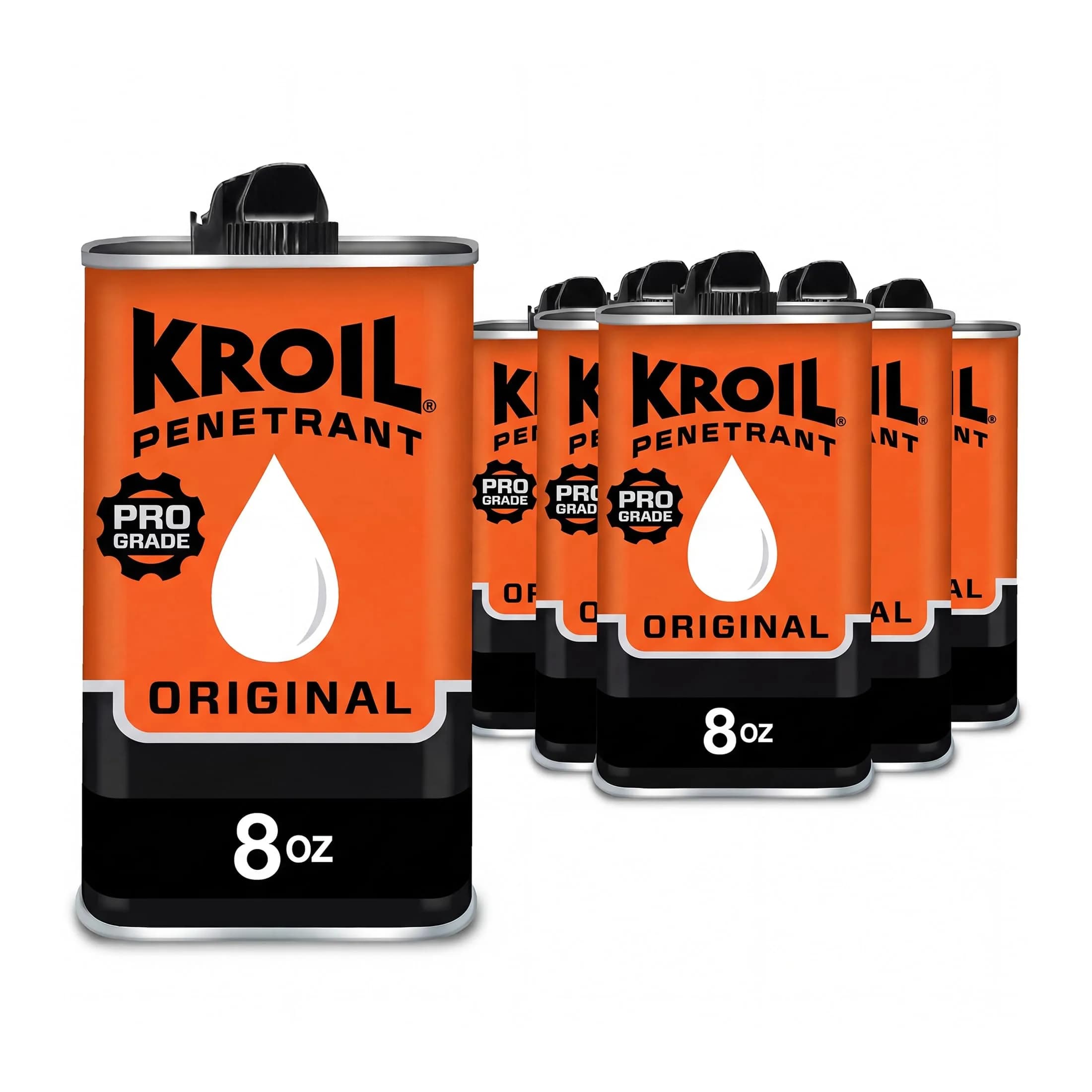 KROIL Original Penetrant 8 Fl Oz | Rust & Corrosion Inhibitor Oil for Metal Parts