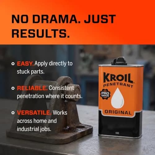 KROIL Original Penetrant 8 Fl Oz | Rust & Corrosion Inhibitor Oil for Metal Parts thumbnail 6