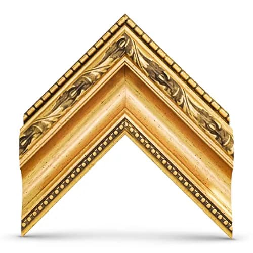 Frame My TV Ornate Gold 32" Deco TV Frame for Samsung The Frame/Pro TVs | Elegant Aluminum Design (70-120 chars) thumbnail 3
