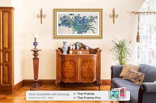 Frame My TV Ornate Gold 65" Deco TV Frame for Samsung The Frame/Pro TVs | Premium Alloy Aluminum thumbnail 2