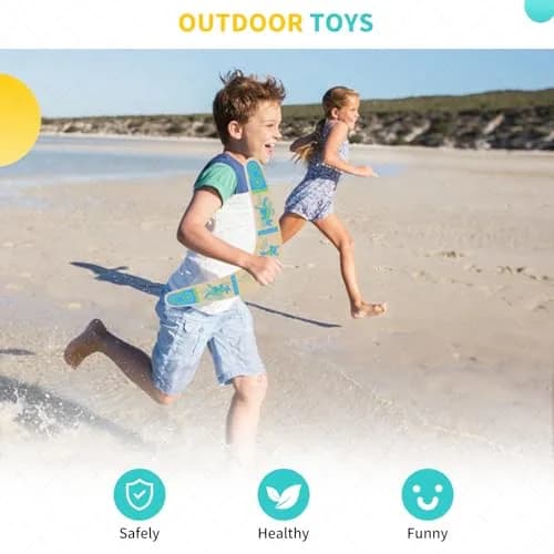 Inborntrait V-Shaped Boomerang Blue | Handmade Wooden Returning Boomerang for Ages 10+ & Adults thumbnail 2