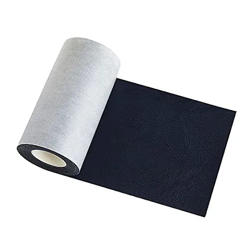 Cindy's Tape Retro Dark Blue Leather Repair Tape 4 inch x 5 ft (48 sq ft) | Heavy Duty Self-Adhesive Patch for Furniture & Car Seats thumbnail 3
