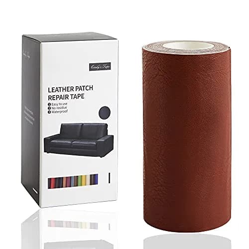 Cindy's Tape Heavy Duty Leather Repair Tape 4x60 inch Retro Dark Brown | Waterproof & Wear-Resistant thumbnail 1