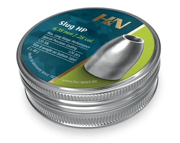 H&N Sport SLUG HP 250.030 gr/120S | Hollowpoint Air Gun Slugs for Hunting thumbnail 2