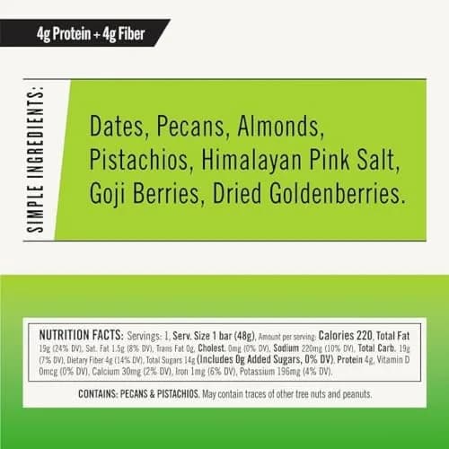 Thunderbird Real Food Bars Gluten-Free 12 Count | Vegan Paleo Non-GMO Energy Snack thumbnail 9