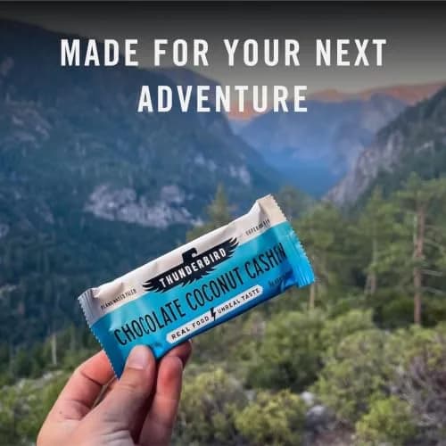 Thunderbird Real Food Bars Gluten-Free Protein Snack 12x1.7 oz | Vegan Paleo Non-GMO thumbnail 6