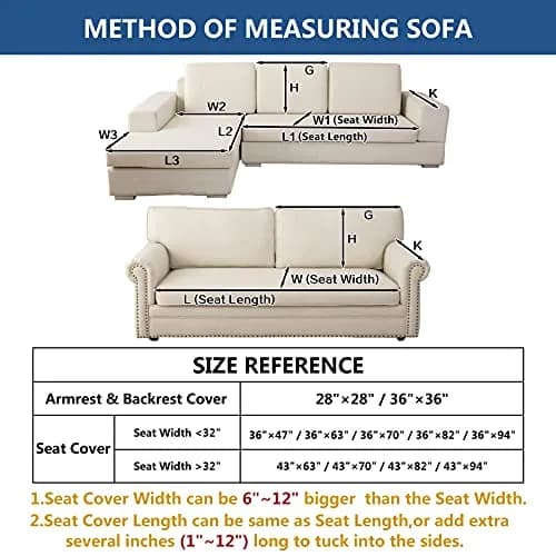 Eismodra White 1 Piece Crystal Velvet Sofa Cover 109cm x 178cm | Protects Furniture from Pets & Spills thumbnail 6