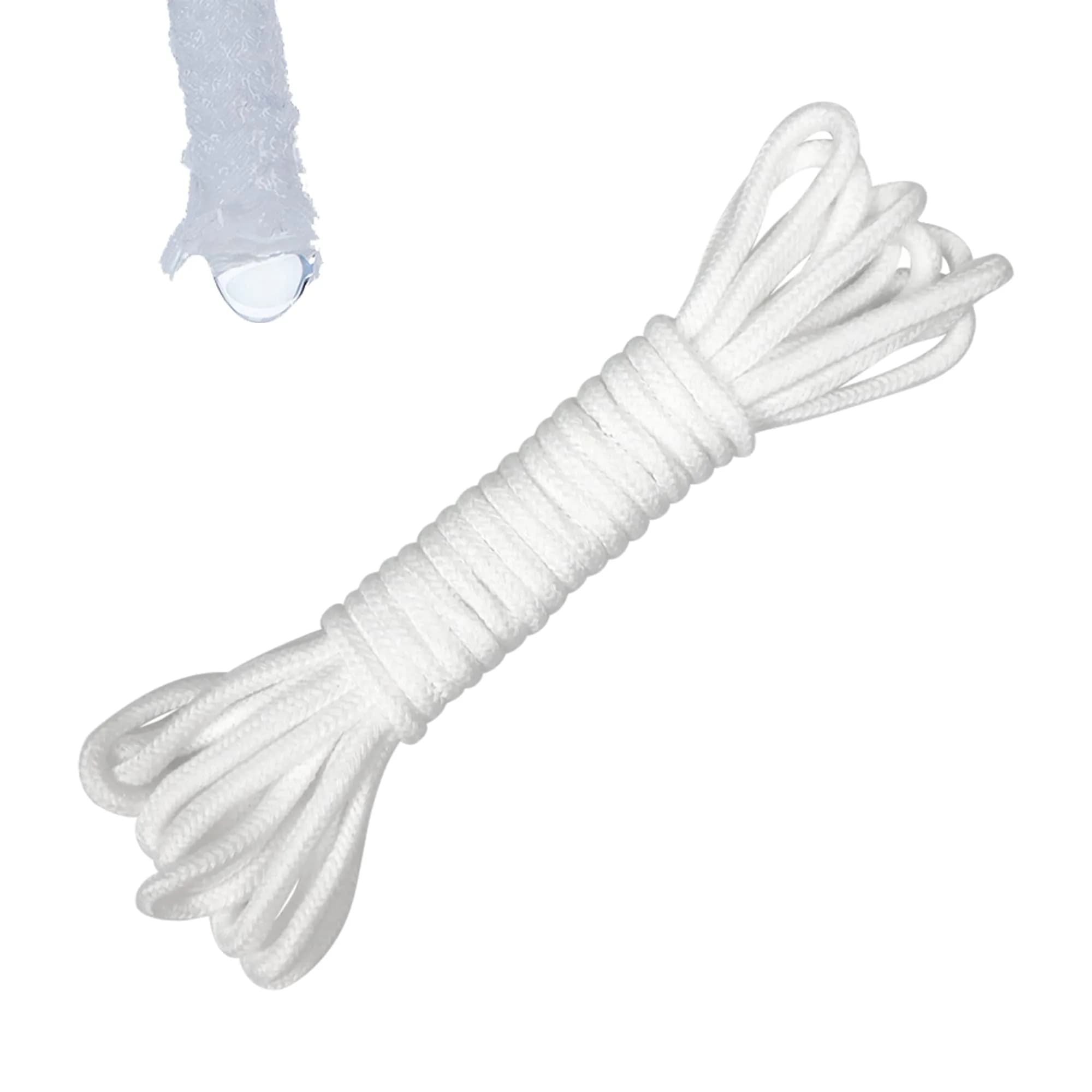 ORIMERC 15ft Self-Watering Capillary Wick Cord for Plants | Automatic Watering System for Hydroponics & Seedlings