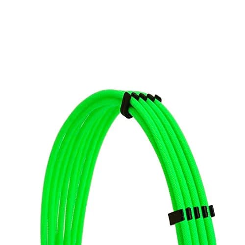 Formulamod Green Sleeve Extension Power Supply Cable Kit 30cm (11.8 inch) | 18AWG EPS 8-P+PCI-8-P with Cable Combs thumbnail 11