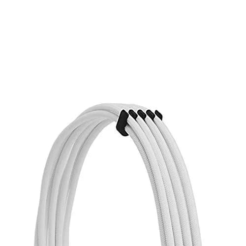 Formulamod Sleeve Extension Power Supply Cable Kit 18AWG White PCI 8+EPS 8 | Heat-Shrink-Less, 30cm thumbnail 5