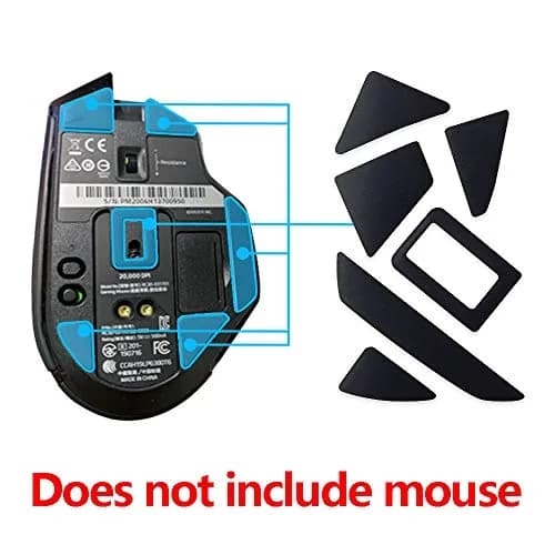 HUYUN Mouse Skates Pads Replacement for Razer Basilisk Ultimate | Smooth Glide, High Wear Resistance, 2 Sets thumbnail 4