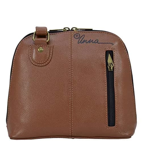 Anna by Anuschka Women's Hand Painted Genuine Leather Small Organizer Bag 20.25cm (8") | Authentic USA Import thumbnail 3