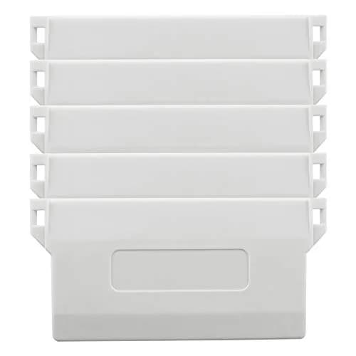 AXLIZER 10pcs Replacement Bottom Weights Slats for Vertical Blinds | Durable Plastic, Easy Install, Suitable for 89mm Width thumbnail 2