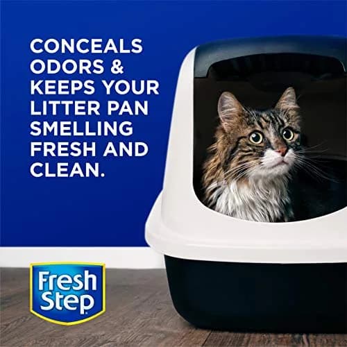 Fresh Step Cat Litter Crystals Deodorizer Summer Breeze Scent 70 Oz (1.98 kg) | Odor Control for Multi-Cat Homes thumbnail 5