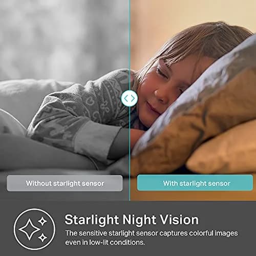 Kasa Smart KC410S 2K+ Indoor Pan/Tilt Wired Security Camera | 2K HD, Night Vision, 256GB Local Storage thumbnail 7
