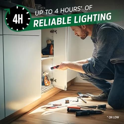 Energizer X-400 Pen Light Flashlight Rechargeable | 400 Lumens, Compact, IPX4 Water-Resistant thumbnail 5