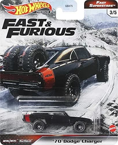 Hot Wheels Fast & Furious Collection of 1:64 Scale Vehicles from The Fast Film Franchise, Modern & Classic Cars, Great Gift for Collectors & Fans of The Movies thumbnail 1