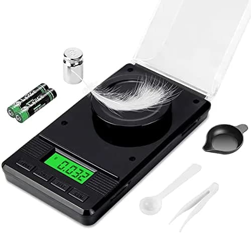 ZENCRO Milligram Scale 50g/0.001g | Ultra-Precision Digital Mg Scale for Jewelry & Pharma thumbnail 1