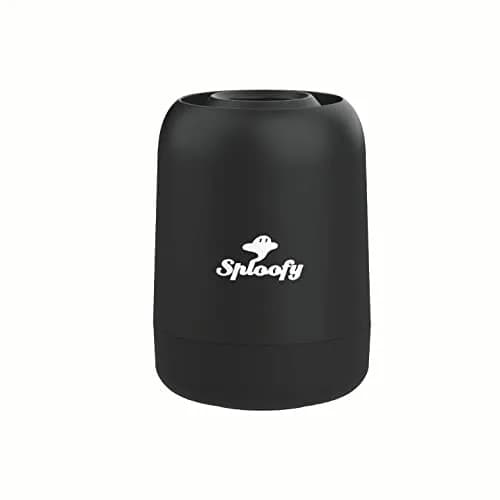 Sploofy PRO II - Personal Smoke Air Filter - Trap Smoke & Odor - Up to 500 Uses (Black) thumbnail 1