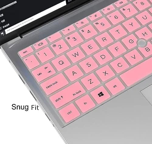 CaseBuy Keyboard Cover for HP EliteBook 840 G7 G8 14" Notebook, HP EliteBook 845 G8 G7 14" Pink | Ultra-thin, Dust & Spill Proof thumbnail 4