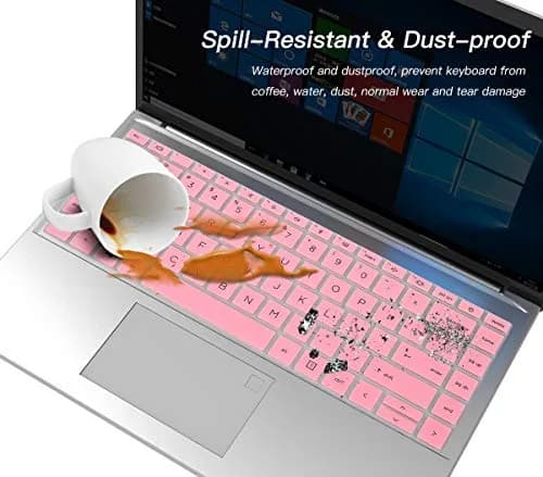 CaseBuy Keyboard Cover for HP EliteBook 840 G7 G8 14" Notebook, HP EliteBook 845 G8 G7 14" Pink | Ultra-thin, Dust & Spill Proof thumbnail 6