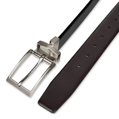 Calvin Klein Reversible Men's Belt Deep Black/Brown X-Large | Versatile 2-in-1 Formal Accessory thumbnail 5