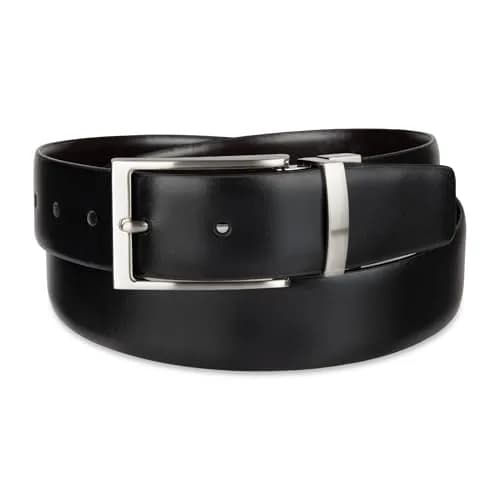 Calvin Klein Reversible Men's Belt Deep Black/Brown X-Large | Versatile 2-in-1 Formal Accessory thumbnail 2