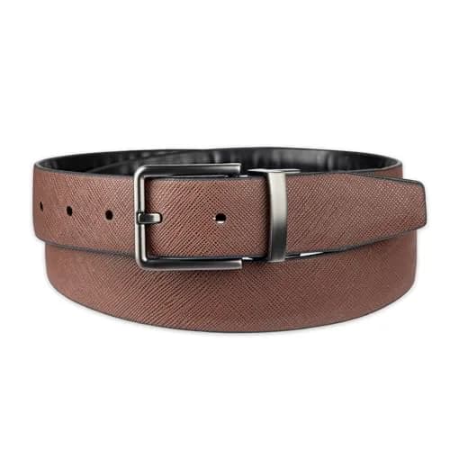 Calvin Klein Men's 2-in-1 Reversible Leather Dress Belt | Versatile Formal & Casual Accessory thumbnail 3