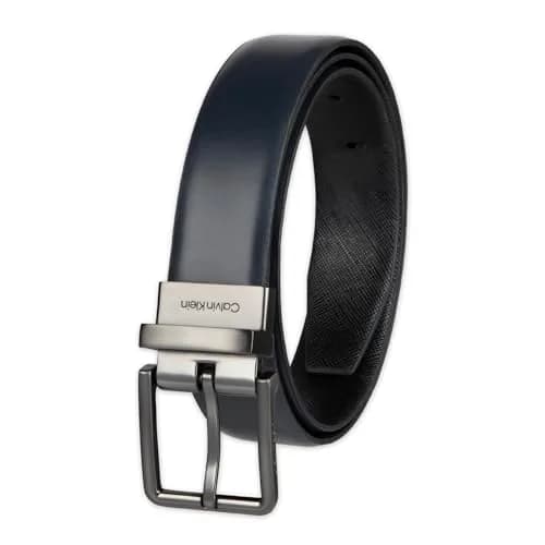 Calvin Klein Reversible Belt 2-in-1 Dress Strap | Classic & Versatile (70-120 chars) thumbnail 1