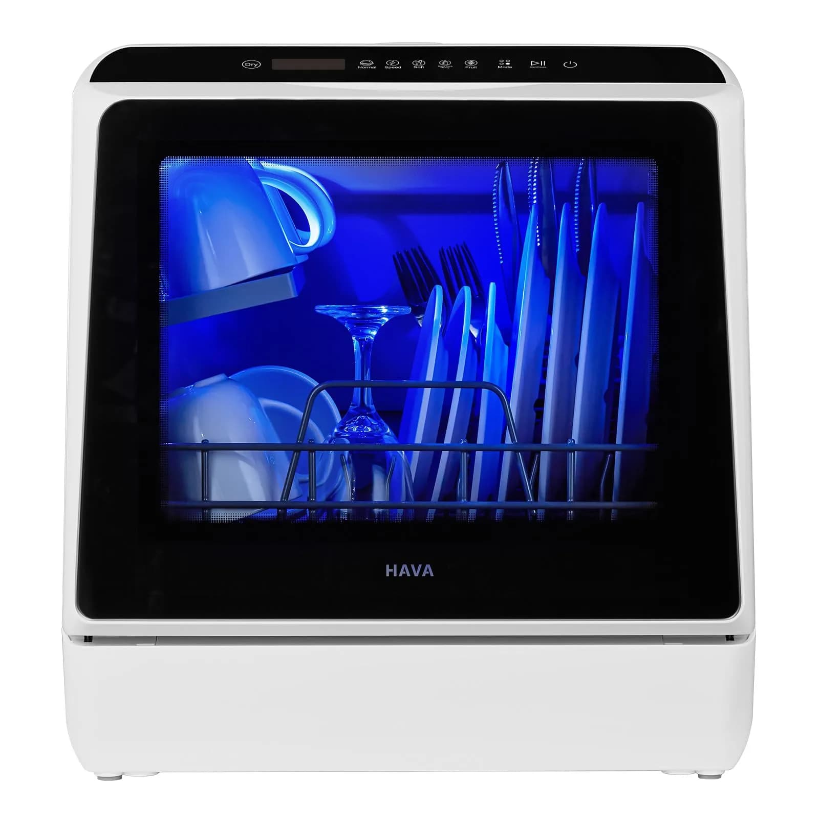 HAVA Countertop Dishwasher 6 Programs Portable with Water Tank | Compact & Energy Saving (70-120 chars) - main product image